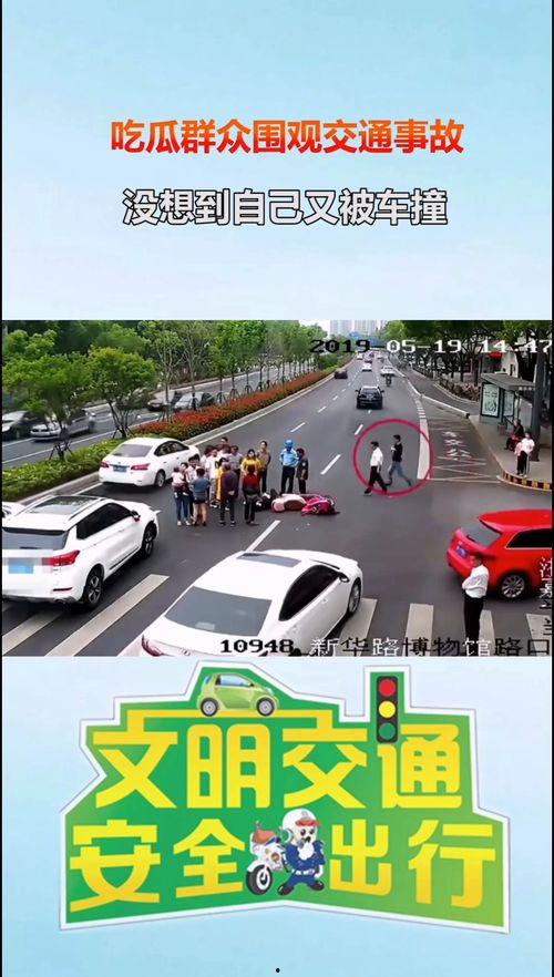 吃瓜群众撞车事件,事故现场引发热议