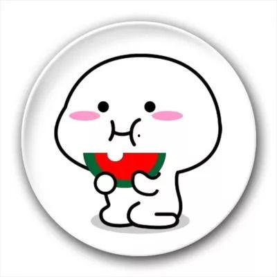 福娃腮红吃瓜表情,萌态十足引网友热议